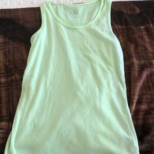 Girls Light Green Tank Top